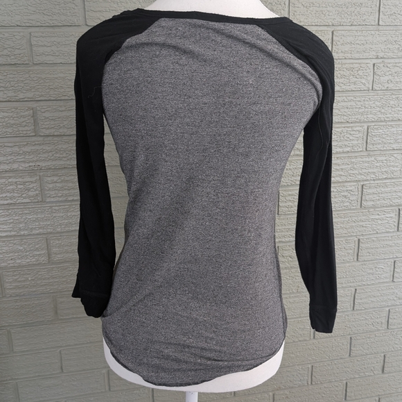 Wilfred Free Black and Gray Women's Top - Picture 2 of 4